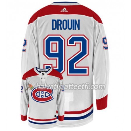 Miesten NHL Montreal Canadiens Pelipaita JONATHAN DROUIN 92 Adidas Valkoinen Authentic